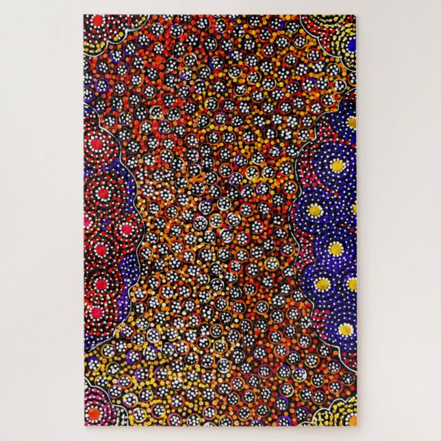 Puzzle Bush Seed Dreaming dans le désert (Vertical)