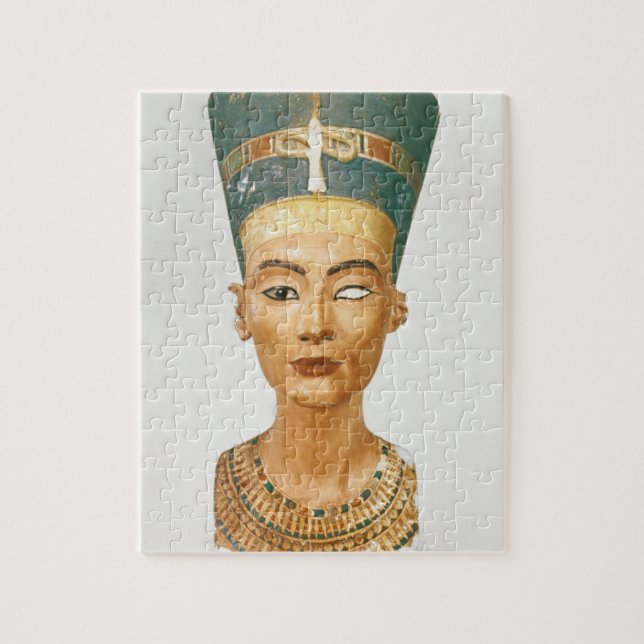 Puzzle Buste de la Reine Nefertiti, vue de face, du (Vertical)