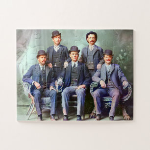 Puzzle Butch Cassidy & The Sundance Kid Gang Color Redux