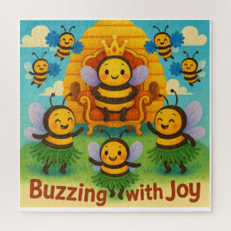 Puzzle Buzzing with Joy - Célébration du royaume des abei