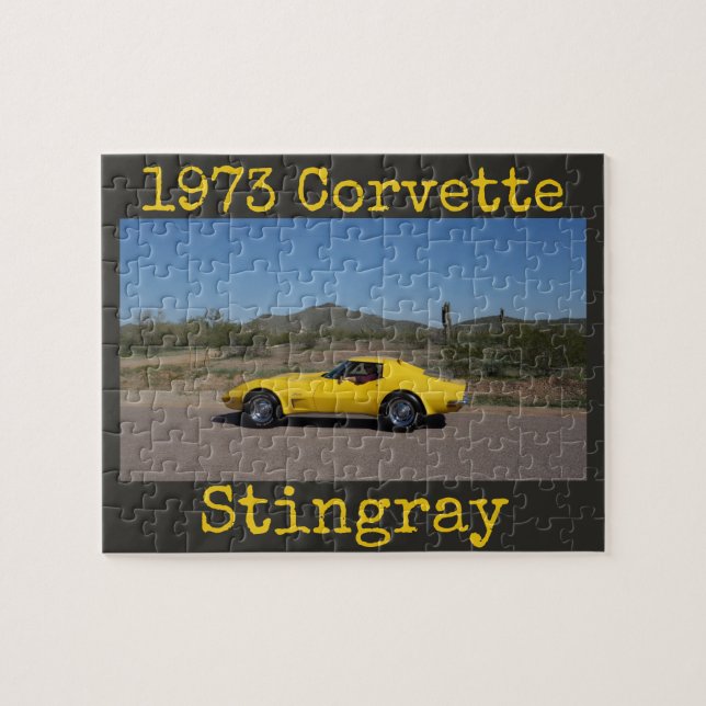 Puzzle C3 Stingray 1973 Corvette (Horizontal)