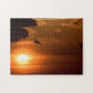 Puzzle C-130 Hercule le soir