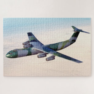 Puzzle C-141 Starlifter Avion de transport militaire stra