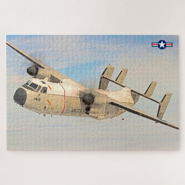 Puzzle C-2A GREYHOUND (20x30 pouces) (Horizontal)
