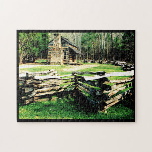 Puzzle Cabane en rondins à Cades Cove