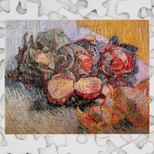 Puzzle Cabbages rouges et oignons par Vincent van Gogh (Créateur téléchargé)
