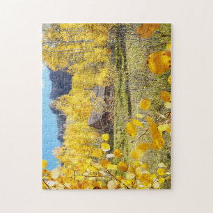 Puzzle Cabine dans les trembles