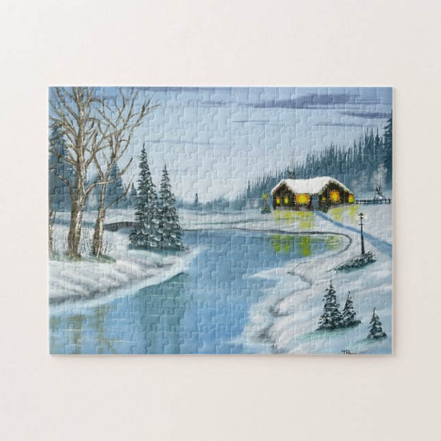 Puzzle Cabine de Noël (Horizontal)