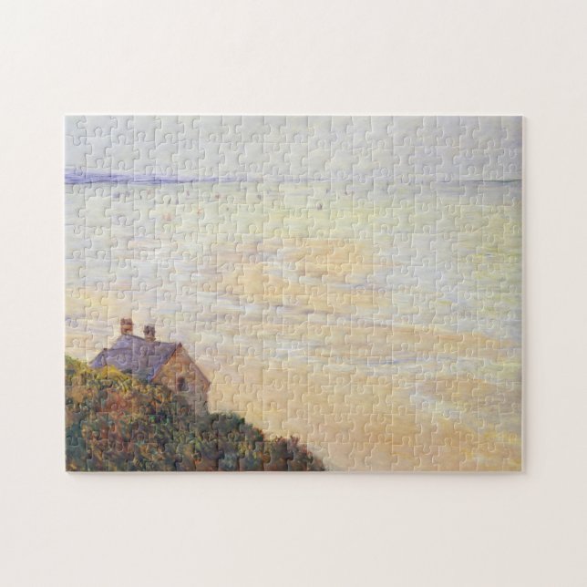 Puzzle Cabine de Trouville Low Tide Monet Fine Art (Horizontal)