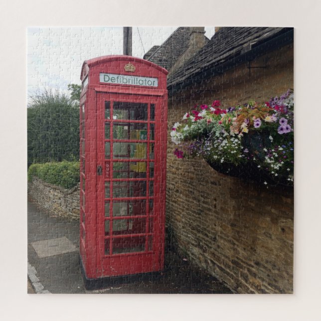 Puzzle Cabine téléphonique réparée (Vertical)