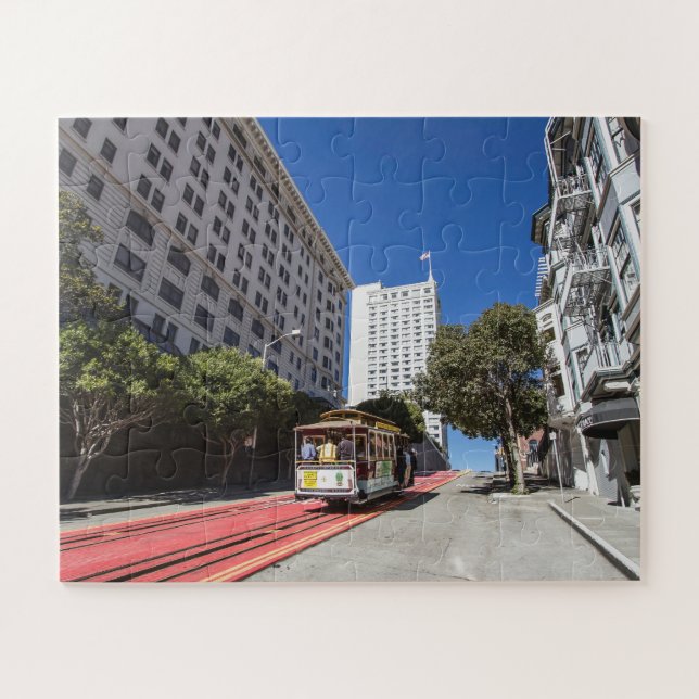 Puzzle Câble de San Francisco Californie (Horizontal)