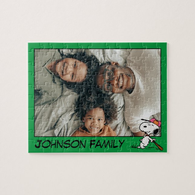 Puzzle cacahuètes | Snoopy at Bat (Horizontal)