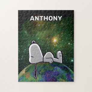 Puzzle cacahuètes   Snoopy Espacé