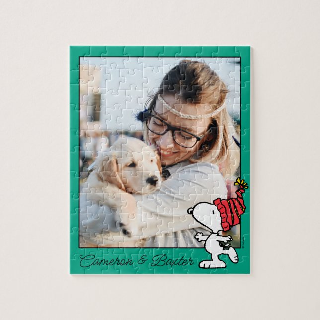 Puzzle cacahuètes | Snoopy Winter Beanie Casquette | Ajou (Vertical)