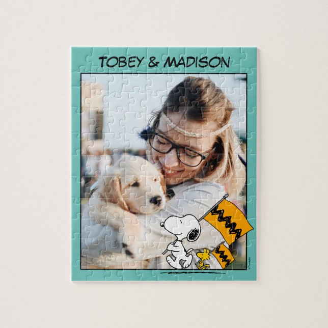 Puzzle cacahuètes | Snoopy & Woodstock (Vertical)