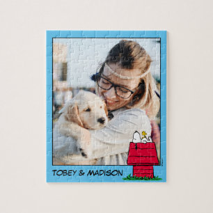 Puzzle cacahuètes Snoopy & Woodstock Ajouter votre ph