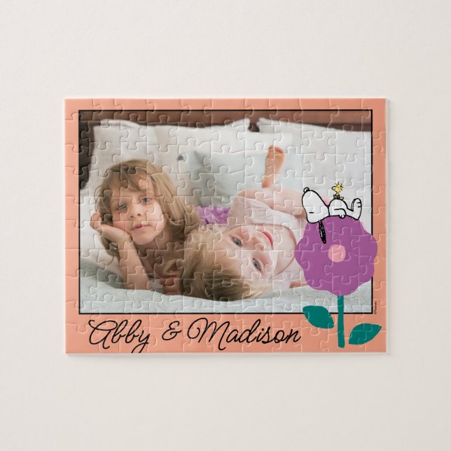 Puzzle cacahuètes | Snoopy & Woodstock Flower Whististle (Horizontal)