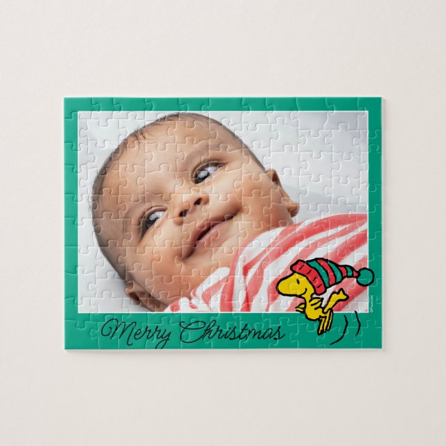 Puzzle cacahuètes | Woodstock Winter Beanie Casquette (Horizontal)