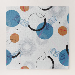 Puzzle Cactus colorés : Motif mignon et sans couture