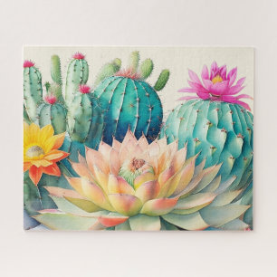 Puzzle Cactus Et Succulents