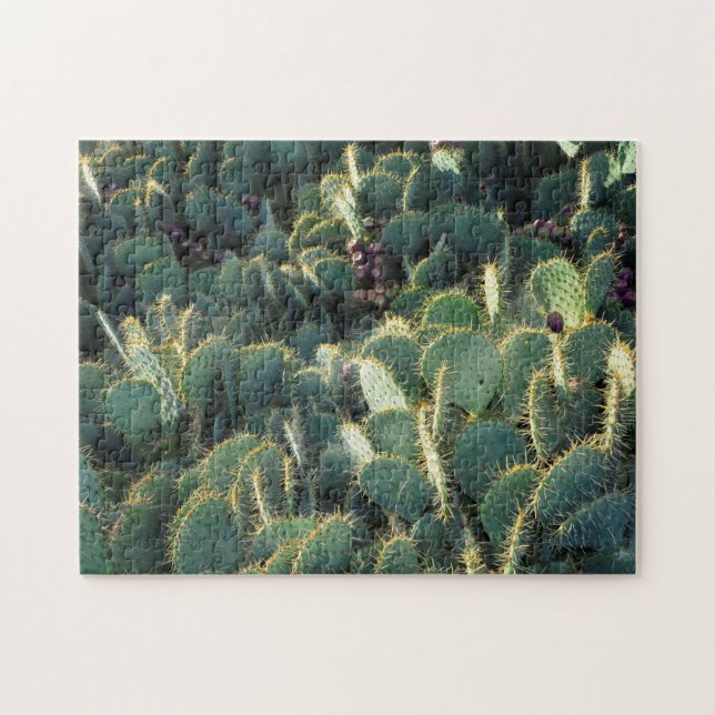 Puzzle Cactus verts (Horizontal)