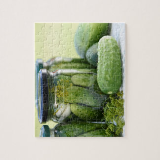 Puzzle Cadeau amateur de cornichons à l'aneth