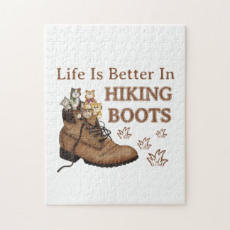 Puzzle Cadeau Camper | La Vie Est Meilleure En Chat Botte