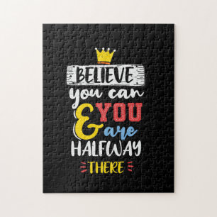 Puzzle Cadeau d'anniversaire Croyez en vous