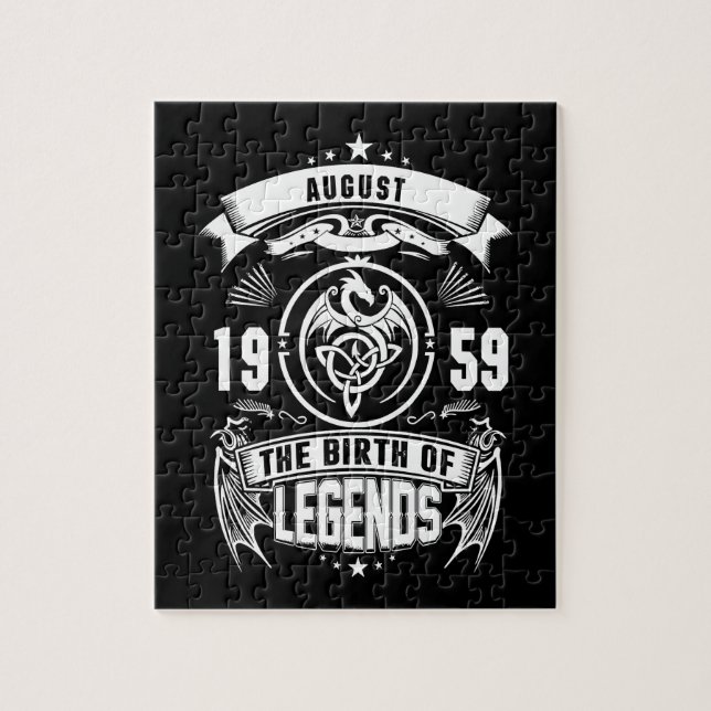 Puzzle Cadeau d'août | 1959 La Naissance Des Légendes (Vertical)