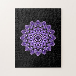 Puzzle Cadeau de Bohême indien tzigane rond de Mandala vi
