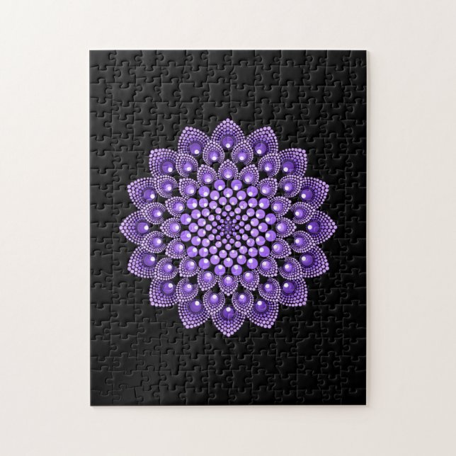 Puzzle Cadeau de Bohême indien tzigane rond de Mandala vi (Vertical)