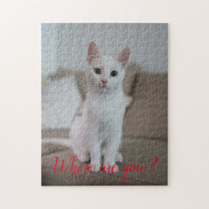 Puzzle Cadeau de conception de chat populaire