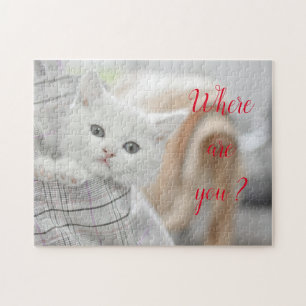 Puzzle Cadeau de conception de chat populaire