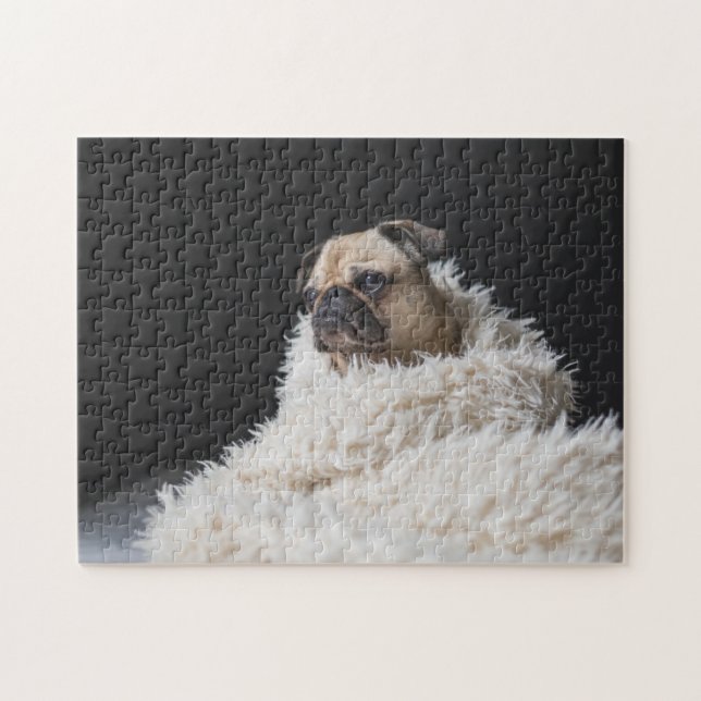 Puzzle Cadeau de conception de chien populaire (Horizontal)