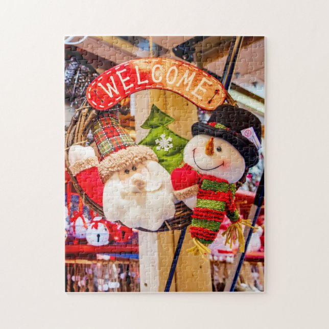 Puzzle cadeau de Noël (Vertical)