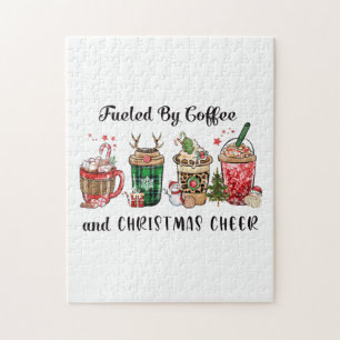 Puzzle Cadeau De Noël Alimenté Par Café Et Soirée De Noël