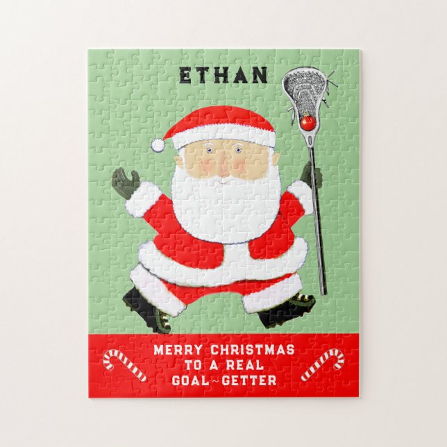 Puzzle Cadeau de vacances Lacrosse (Vertical)