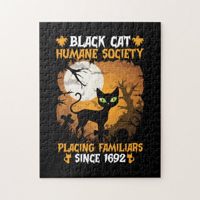 Puzzle Cadeau Halloween | Société humaine Placer des fami (Vertical)
