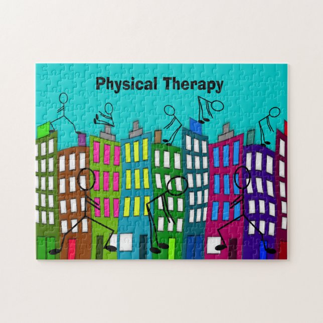 Puzzle Cadeaux de physiothérapie (Horizontal)