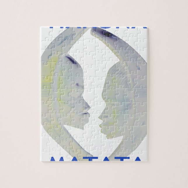 Puzzle Cadeaux Hakuna Matata Enregistrer cette date parfa (Vertical)