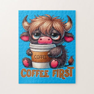 Puzzle Cadeaux pour amateurs de café en premier