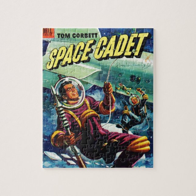 Puzzle Cadets spatiaux flottants (Vertical)