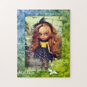 Puzzle Cadre photo personnalisé et vintage