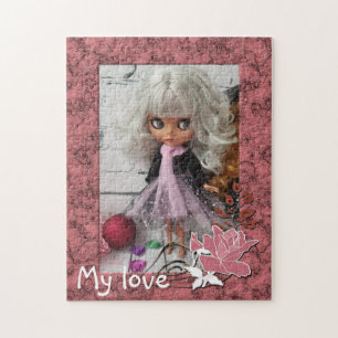 Puzzle Cadre photo personnalisé et vintage