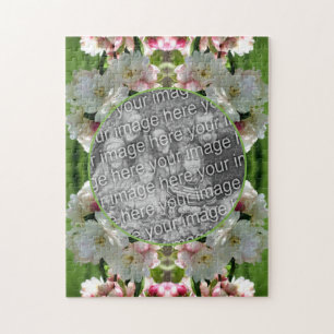 Puzzle Cadre Spring Crabappy Blossoms Ajouter Votre Photo