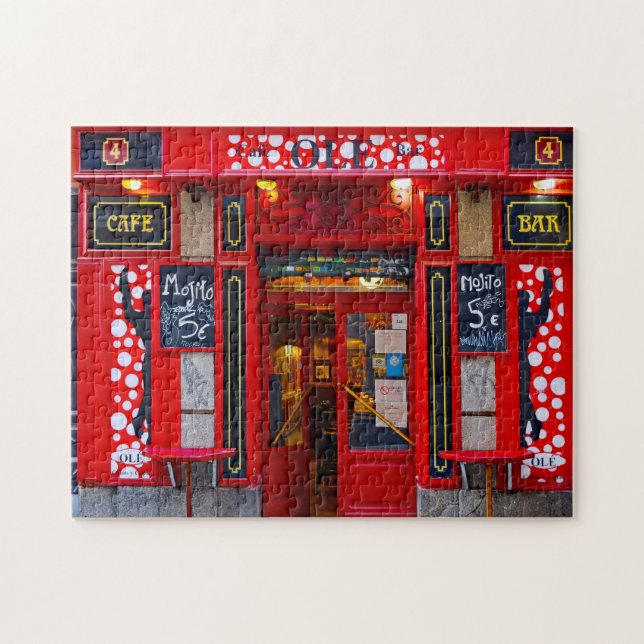 Puzzle Cafe Bar Madrid. (Horizontal)