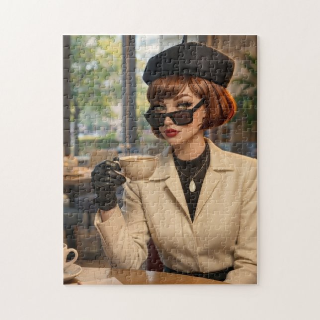 Puzzle Café Chic Parisien (Vertical)