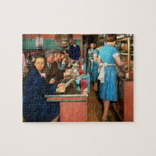 Puzzle Café - Chicago IL - Perfect Eat Shop 1942