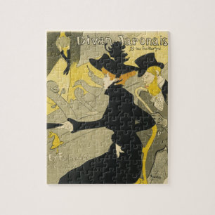 Puzzle Café-discothèque Art Nouveau vintage, Divan Japona