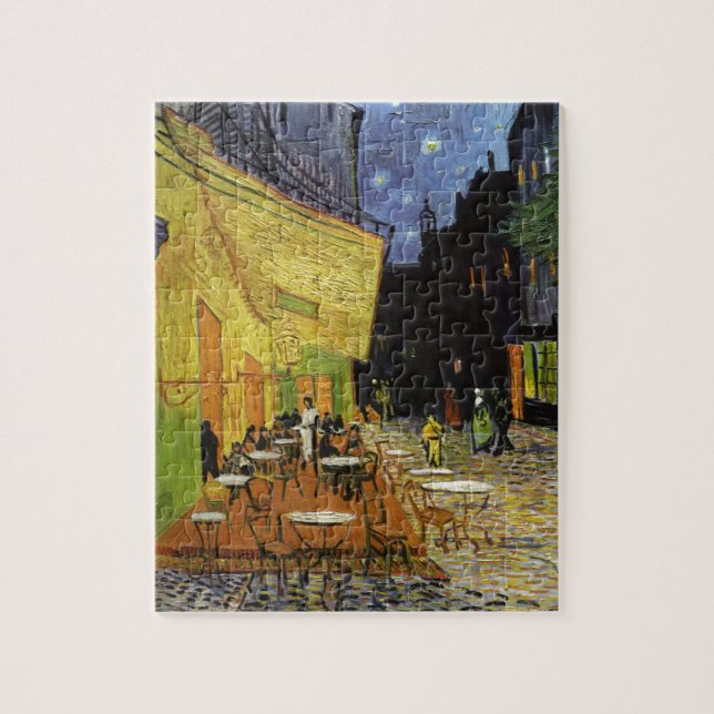Puzzle Café nocturne de Van Gogh (Vertical)